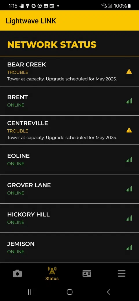 App screenshot